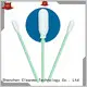 Cleanmo green handle mouth swab supplier for general purpose cleaning 1