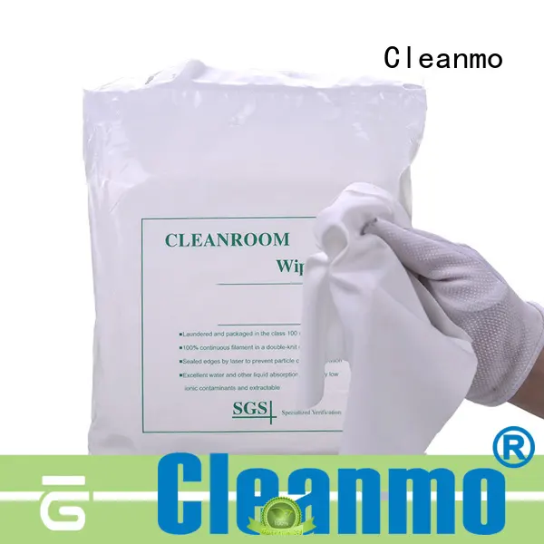 Cleanmo thermally sealed polyester wiper factory direct for medical device products 1