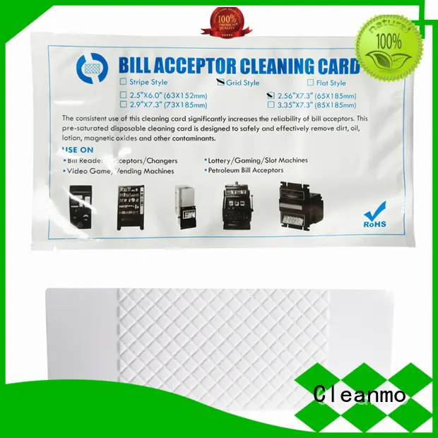 durable alcohol cleaning cards flocked fabric manufacturer for currency counters 1