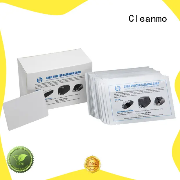 Cleanmo cheap card reader cleaning card factory price for ATM machines 1