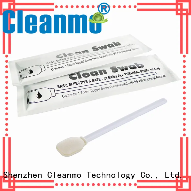effective IPA pre-saturated cleaning swabs Sponge factory for computer keyboards 1