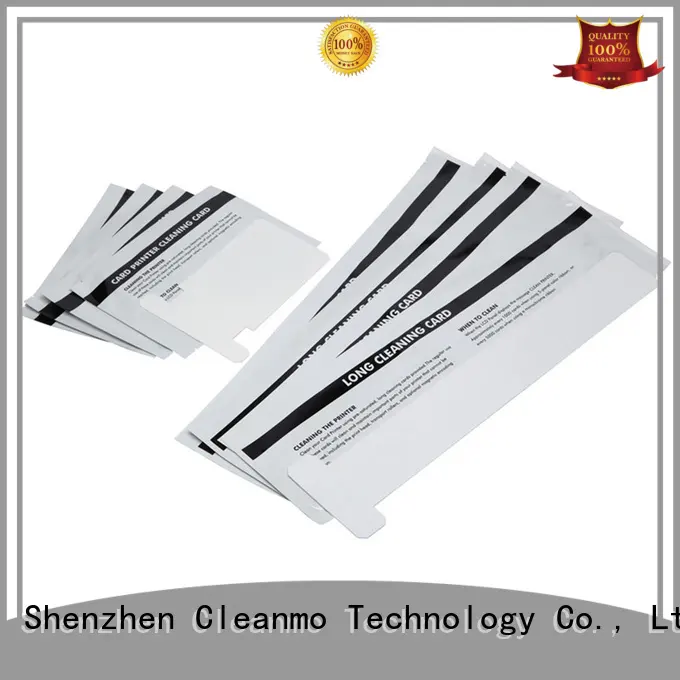 Cleanmo cost effective zebra printer cleaning factory for cleaning dirt 1