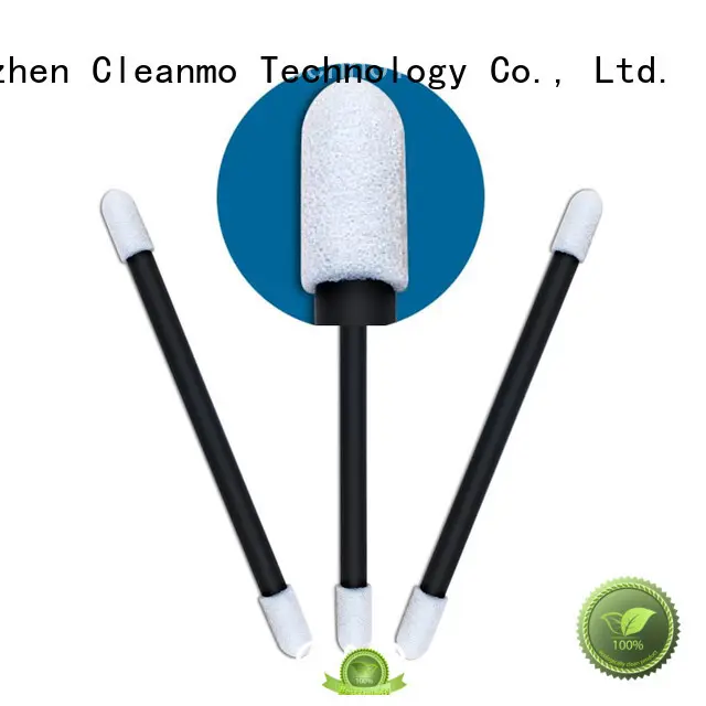 Cleanmo small ropund head texwipe swabs wholesale for excess materials cleaning 1