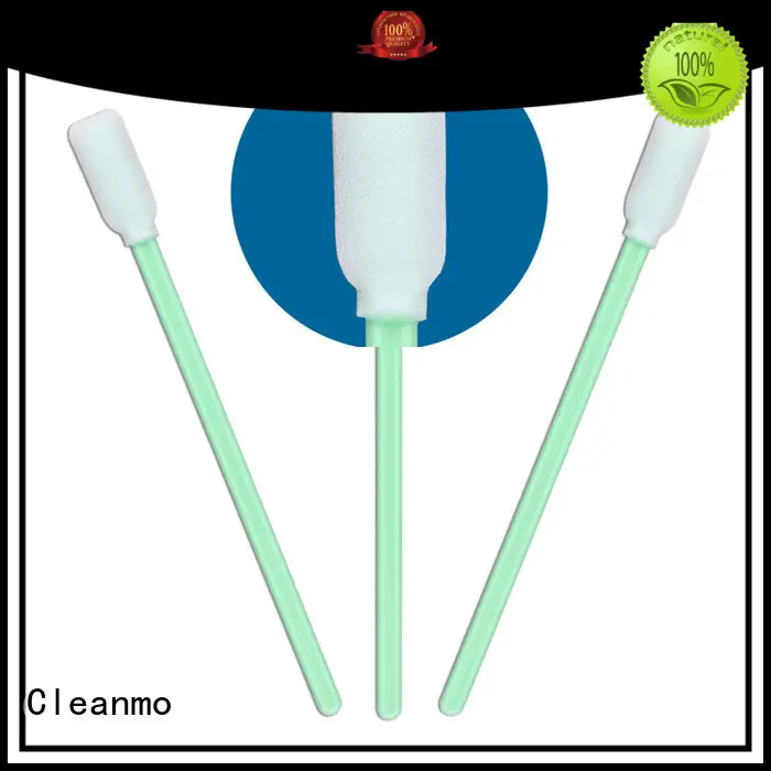 affordable cleanroom swabs ESD-safe Polypropylene handle manufacturer for general purpose cleaning 1