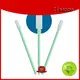 ESD-safe Microfiber Industrial Swab Sticks double layers of microfiber fabric manufacturer for Micro-mechanical cleaning 1