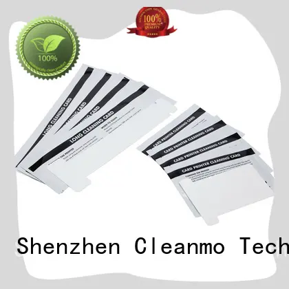 Cleanmo non woven zebra printer cleaning factory for cleaning dirt 1