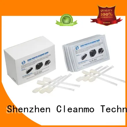 Cleanmo disposable zebra printer cleaning manufacturer for ID card printers1 1
