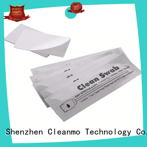 quick Evolis Cleaning cards High and LowTack Double Coated Tape supplier for ID card printers 1