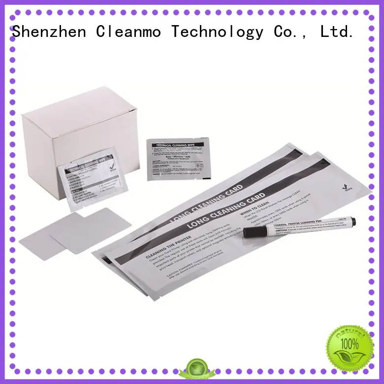 Cleanmo High and LowTack Double Coated Tape clean printer head manufacturer for ID card printers 1