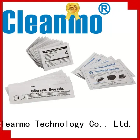 Cleanmo High and LowTack Double Coated Tape Evolis Cleaning cards wholesale for Cleaning Printhead 1