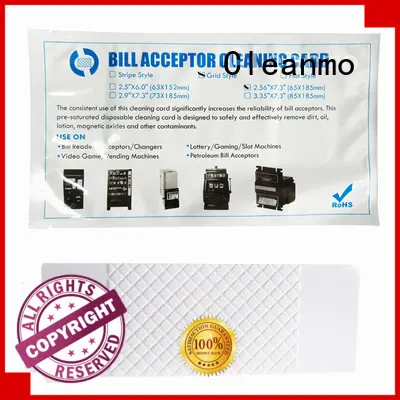 cost effective cleaning credit card pvc manufacturer for currency counters 1