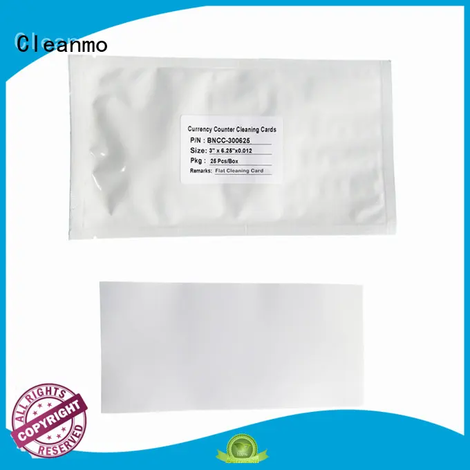 Cleanmo eftpos cleaning card factory price for Currency Counter 1