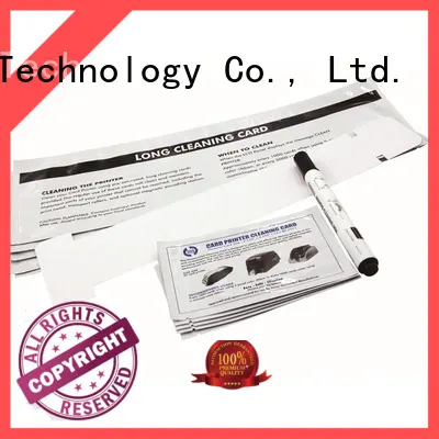 Cleanmo Aluminum foil packing long cleaning swabs manufacturer for Javelin J360i printers 1