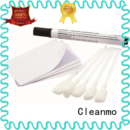 Cleanmo non woven clean card supplier for ID card printers 1