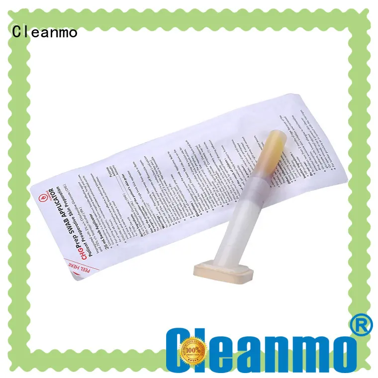 Cleanmo medical grade 100PPI open-cell polyurethane foam cotton applicator factory for surgical site cleansing after suturing 1