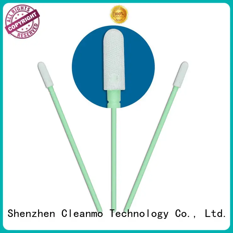 Cleanmo double layers of microfiber fabric clean tips swabs factory price for general purpose cleaning 1