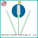 Cleanmo double layers of microfiber fabric clean tips swabs factory price for general purpose cleaning 1