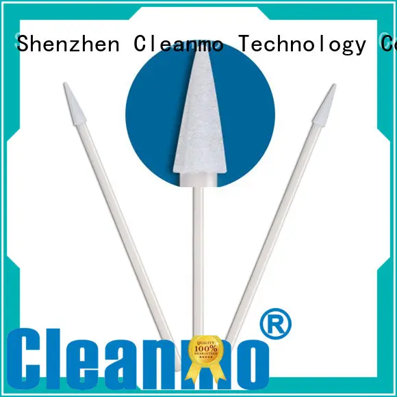high quality cotton swab ESD-safe Polypropylene handle supplier for excess materials cleaning 1