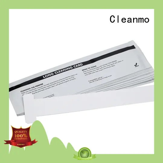 Cleanmo blending spunlace zebra cleaners supplier for Zebra P120i printer1 1
