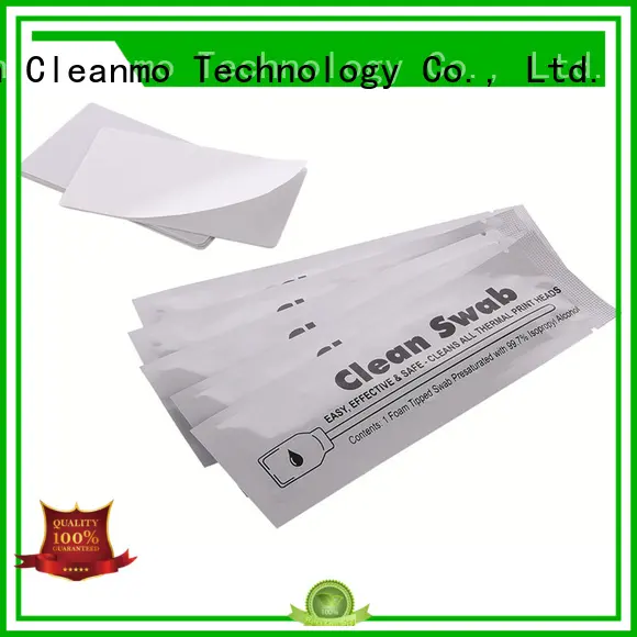 Cleanmo High and LowTack Double Coated Tape Evolis Cleaning cards wholesale for ID card printers 1