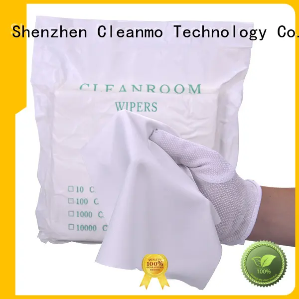 Cleanmo superior dimensional stability lens wipes wholesale for chamber cleaning 1
