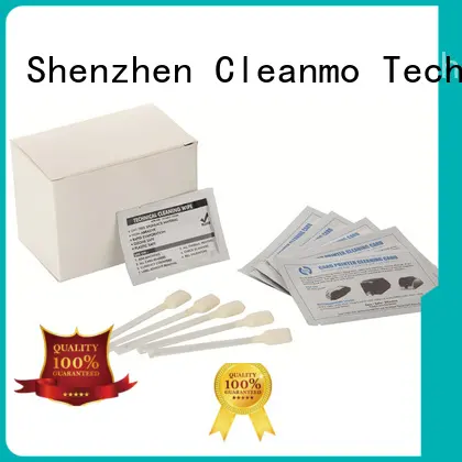 Cleanmo Hot-press compound evolis cleaning kits wholesale for Evolis printer 1
