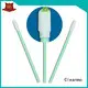 Cleanmo excellent chemical resistance fiber optic cleaning swabs manufacturer for general purpose cleaning1 1
