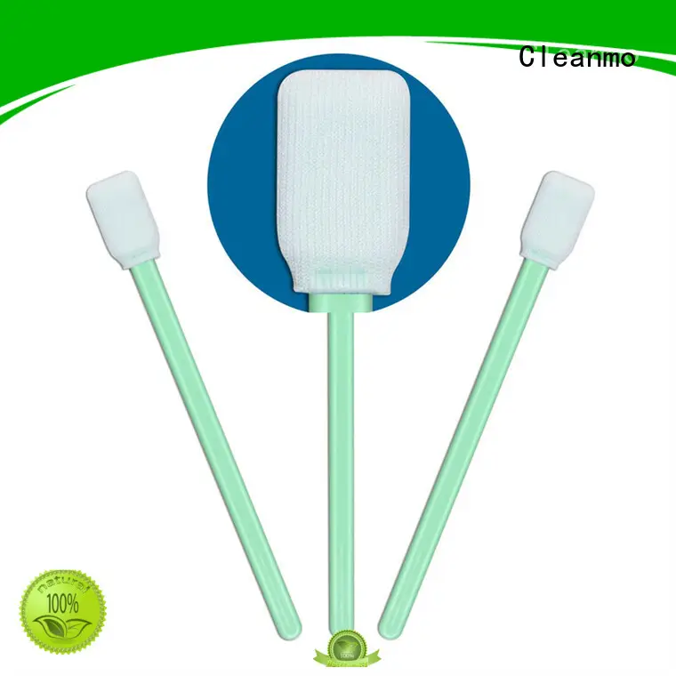 Cleanmo flexible paddle fiber optic swabs supplier for printers 1