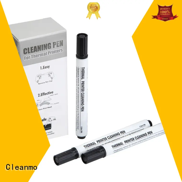 Cleanmo disposable zebra cleaning card supplier for Zebra P120i printer 1