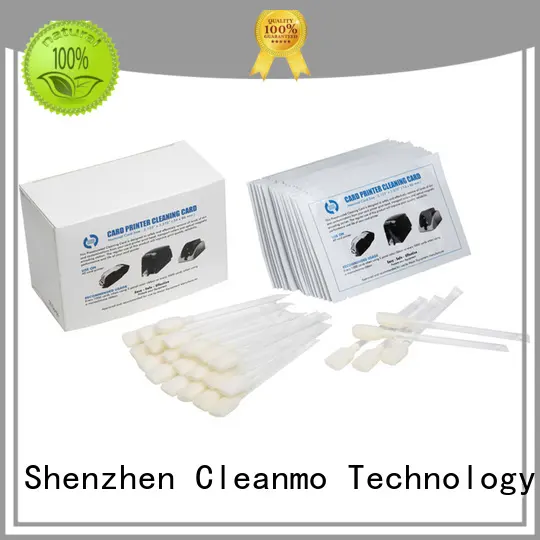 Cleanmo pvc zebra printer cleaning cards supplier for cleaning dirt 1