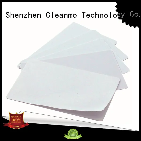 Cleanmo Electronic-grade IPA Snap Swab Evolis Cleaning cards manufacturer for Evolis printer 1