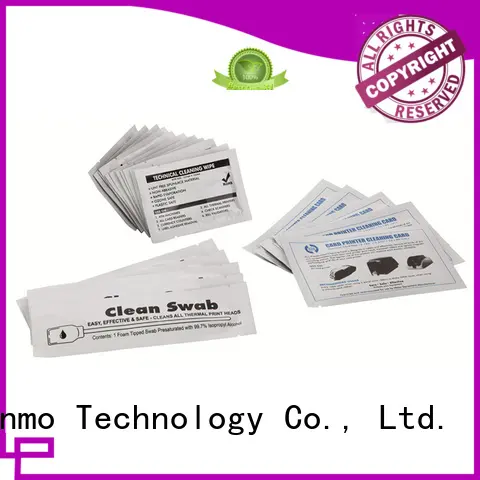 Cleanmo Electronic-grade IPA Snap Swab laser printer cleaning kit supplier for Evolis printer 1
