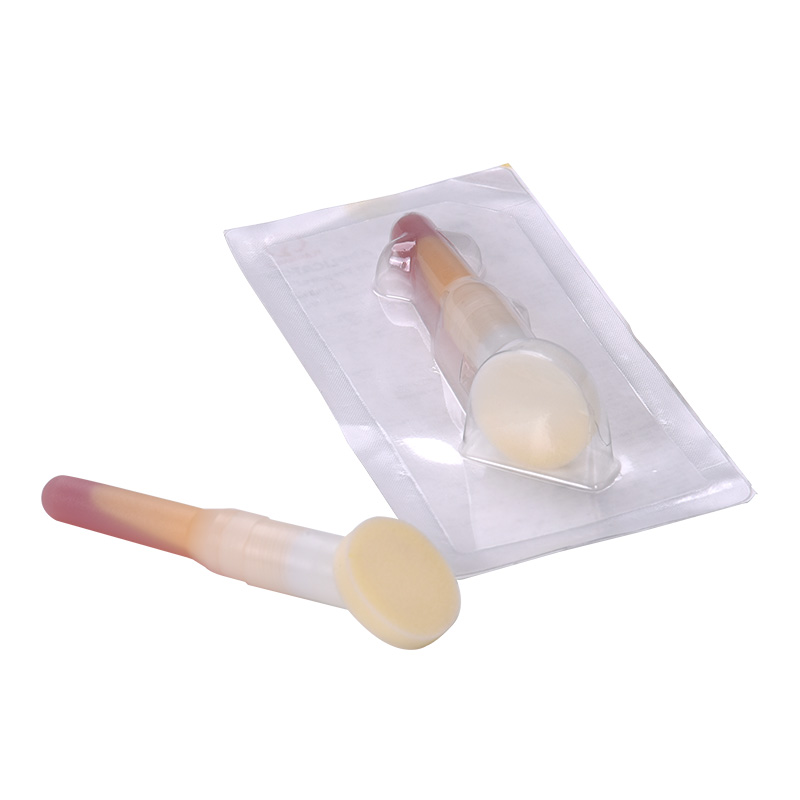 Cleanmo medical grade 100PPI open-cell polyurethane foam 2%CHG/70% IPA applicators wholesale for surgical site cleansing after suturing 2