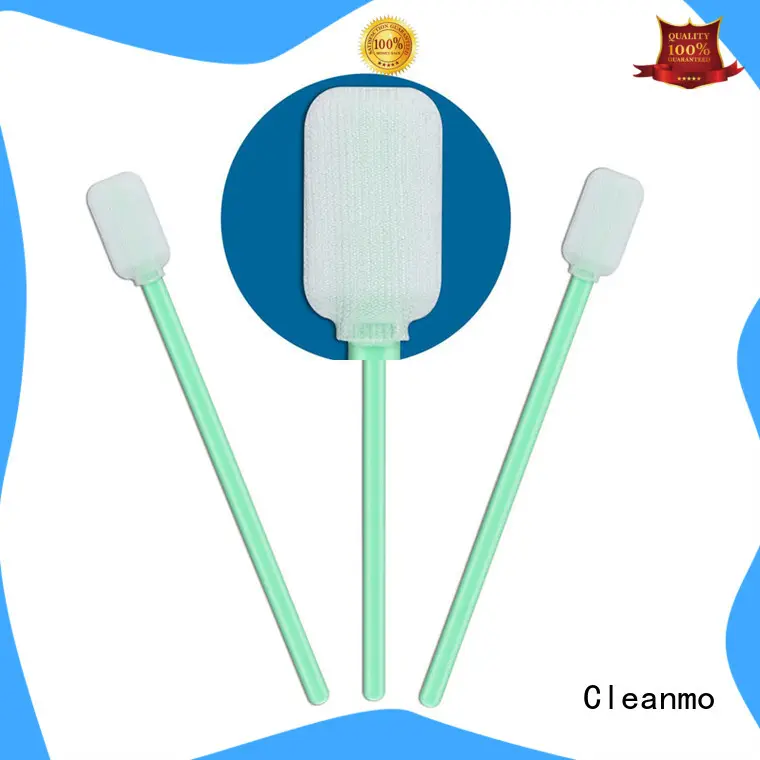 Cleanmo good quality Cleanroom polyester swab supplier for printers 1