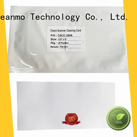 quick burroughs check scanner cleaning card non woven fabric wholesale for scanner cleaning 1