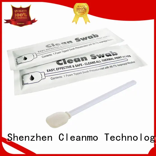 easy handling IPA pre-saturated cleaning swabs Aluminum Foil supplier for ID Card Printers 1