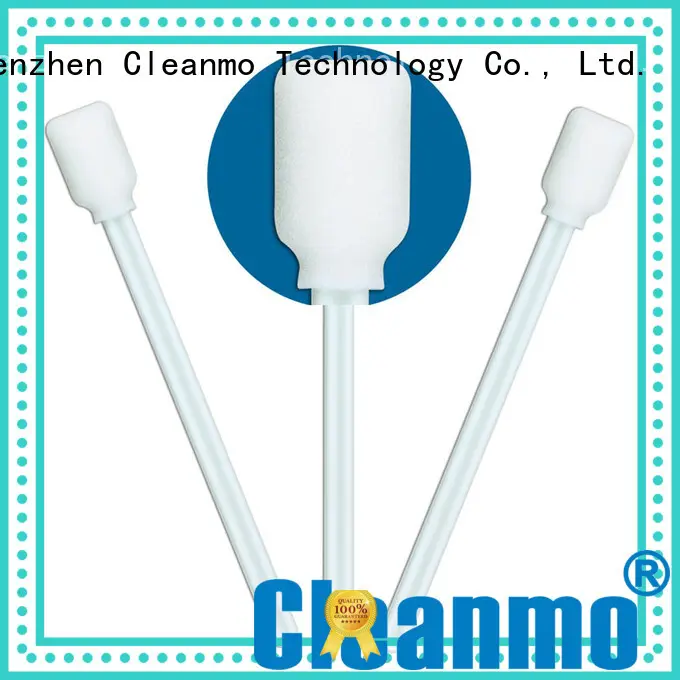 Cleanmo ESD-safe Polypropylene handle cotton buds no plastic factory price for excess materials cleaning 1