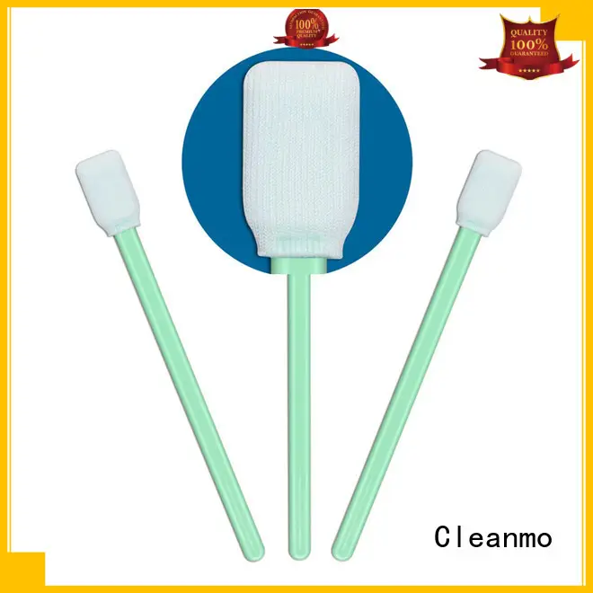 Cleanmo polypropylene handle long swabs manufacturer for microscopes 1
