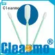 Cleanmo double-layer knitted polyester fiber optic cleaning swabs supplier for printers 1