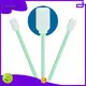 Cleanmo safe material sterile polyester swabs supplier for microscopes 1