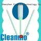 high quality lint free swabs green handle supplier for Micro-mechanical cleaning 1