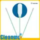 Cleanmo green handle soft swab ear wax removal factory price for excess materials cleaning 1