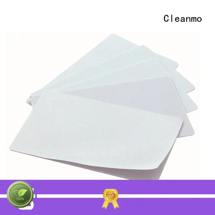 Cleanmo high quality Evolis Cleaning cards wholesale for Evolis printer 1