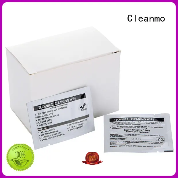 Cleanmo cost-effective evolis cleaning kits wholesale for Evolis printer 1