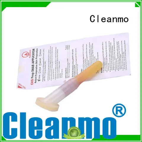 Cleanmo good quality sterile applicators wholesale for surgical site cleansing after suturing 1