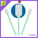 good quality polyester cleaning swabs polypropylene handle supplier for optical sensors 1