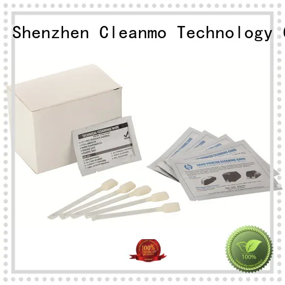 Cleanmo High and LowTack Double Coated Tape clean printer head manufacturer for Evolis printer 1
