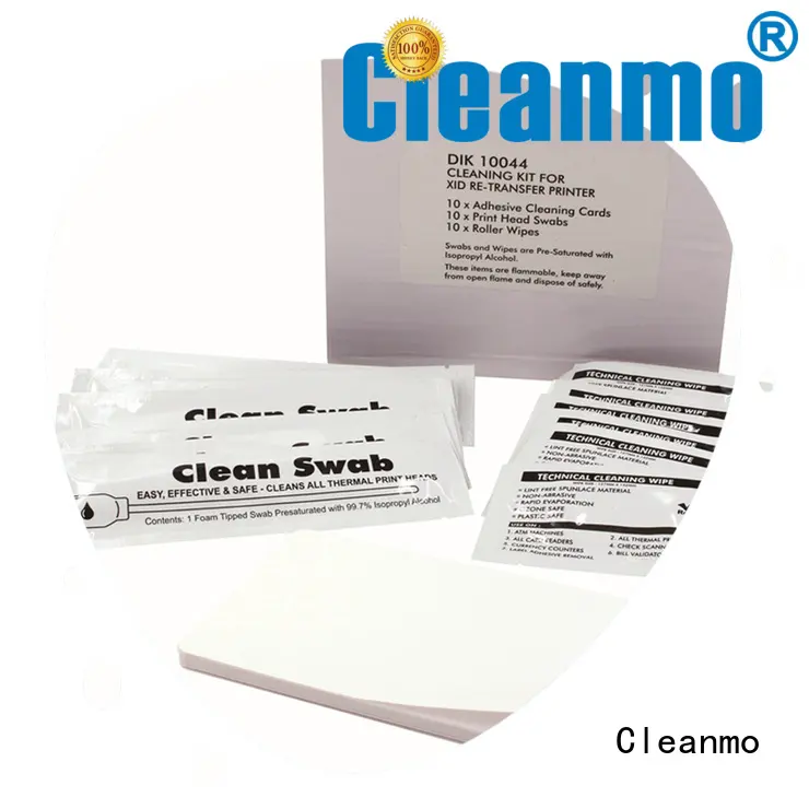 Cleanmo good quality inkjet cleaning solution supplier for card printer 1