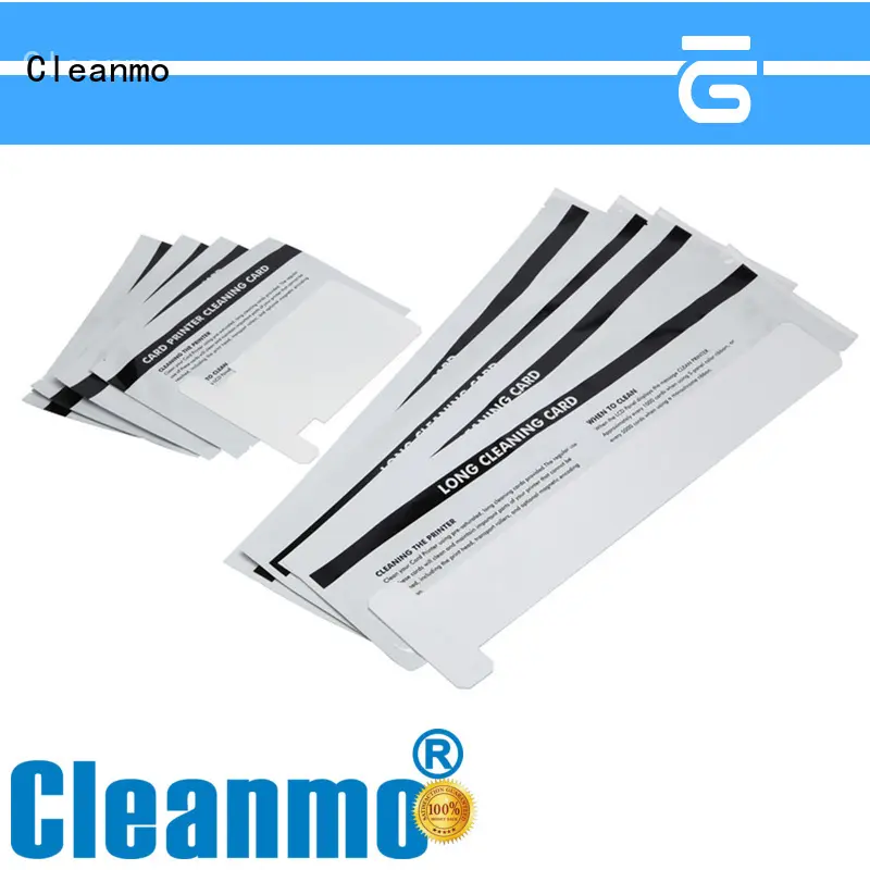 Cleanmo non woven zebra printer cleaning wholesale for Zebra P120i printer 1
