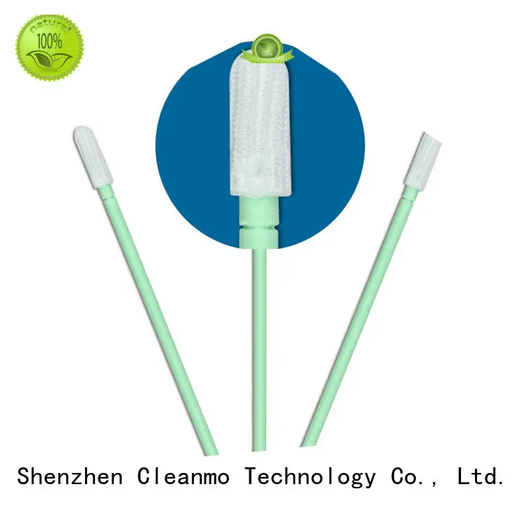 Cleanmo high quality polyester cleanroom swabs manufacturer for printers 1
